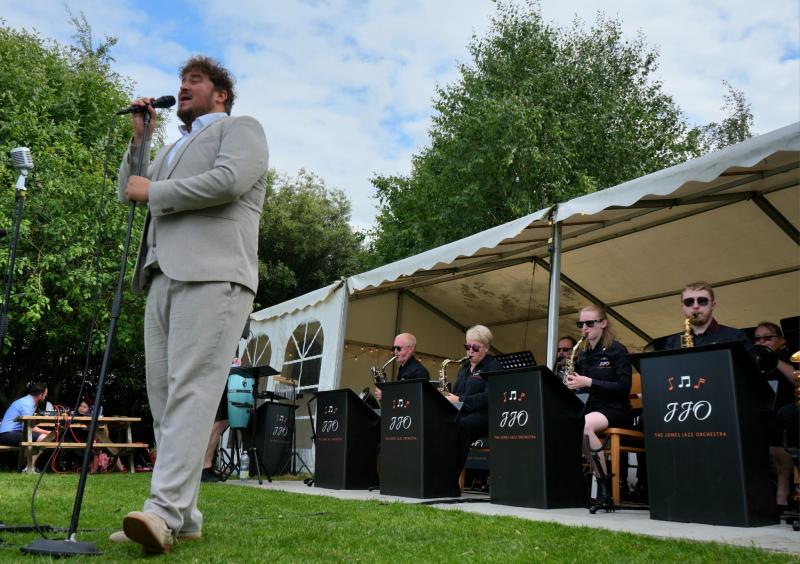 Dan and band